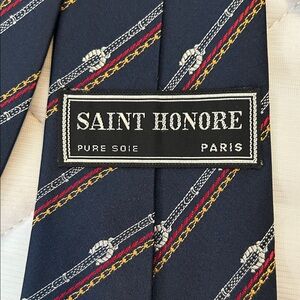 Vintage Saint Honore Paris Tie